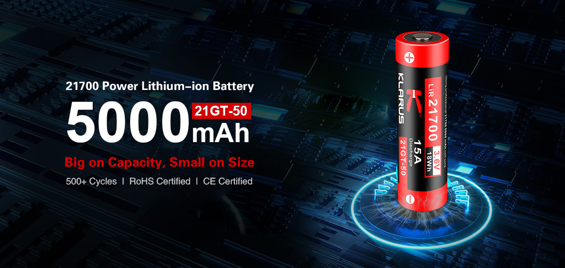ΜΠΑΤΑΡΙΑ KLARUS 21GT-50 5000mAh